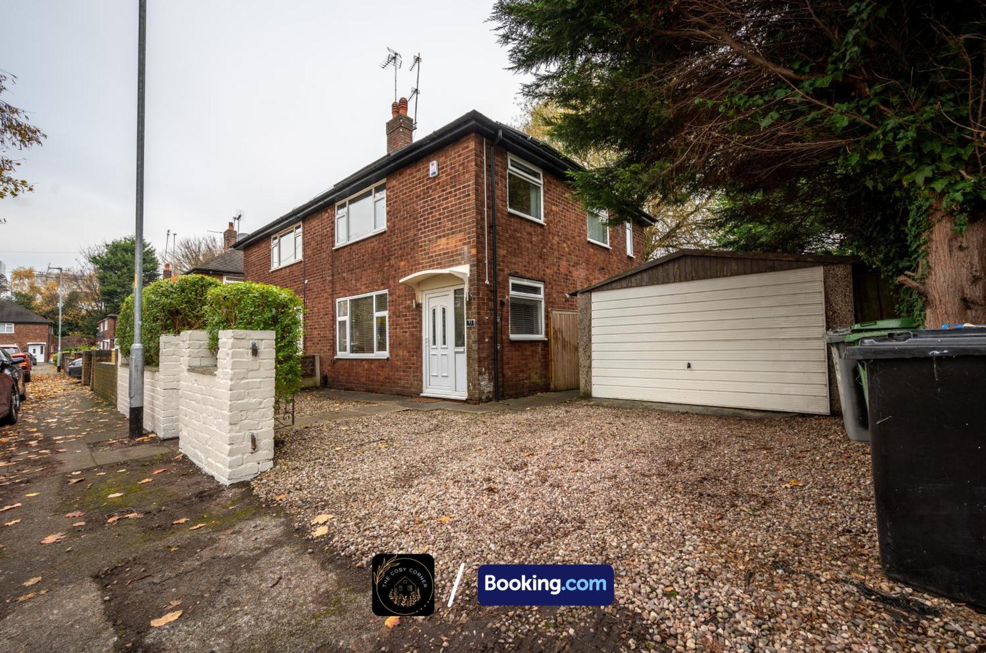 Cosy 3-Bed House, Garden & Free Parking In Stretford Διαμέρισμα Μάντσεστερ Εξωτερικό φωτογραφία