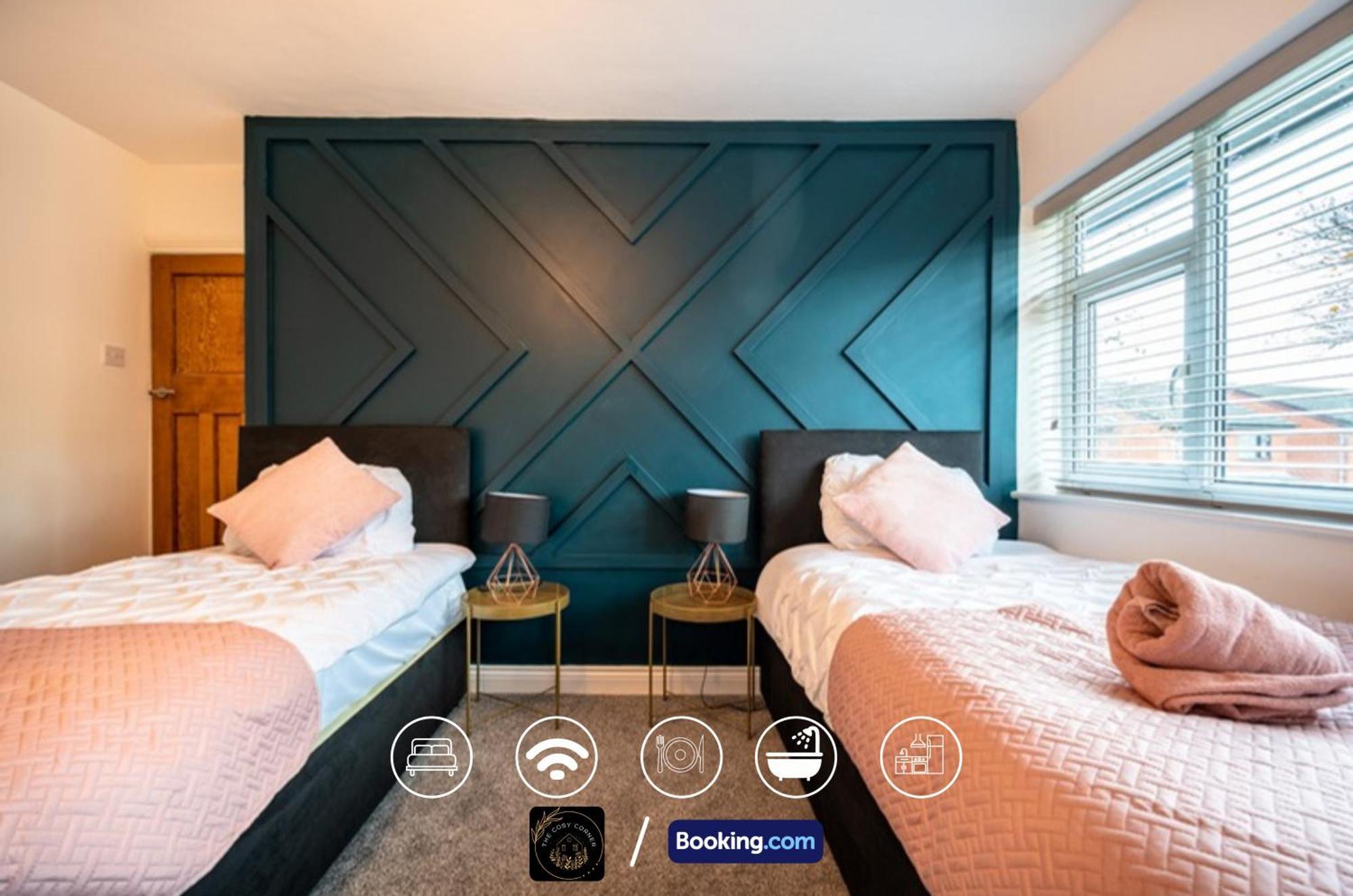 Cosy 3-Bed House, Garden & Free Parking In Stretford Διαμέρισμα Μάντσεστερ Εξωτερικό φωτογραφία